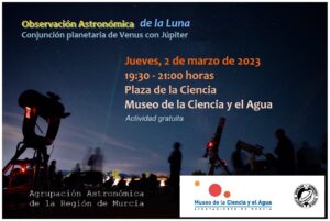 Observación Astronómica de la Luna (Plaza de la Ciencia) @ 19:00